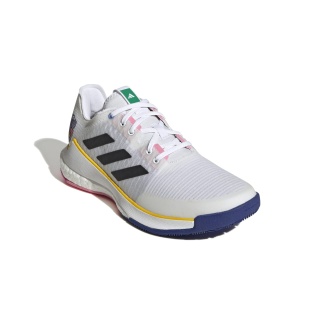 adidas Hallen-Indoorschuhe CrazyFlight weiss/bunt Damen